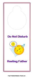 do not disturb sign